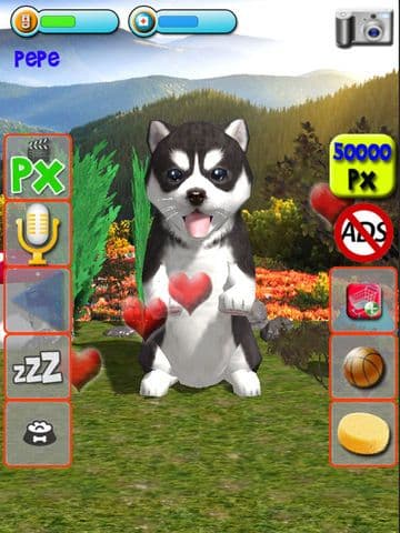 Talking Puppies, virtual pets to care, your virtual pet doggie to take care and play screenshot 2