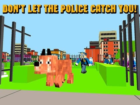 Cube World: Dog Simulator 3D