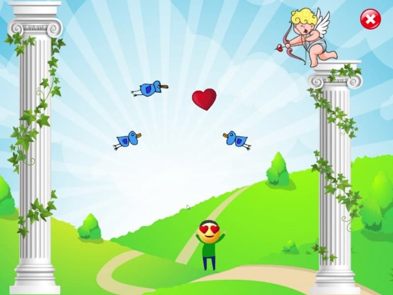 Cupid Madness - Rain of hearts for Android screenshot 3