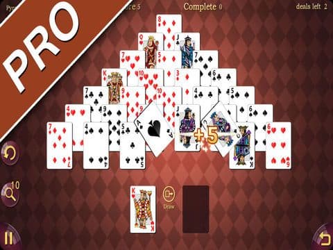 Awesome Pyramid Solitaire Pro screenshot 3
