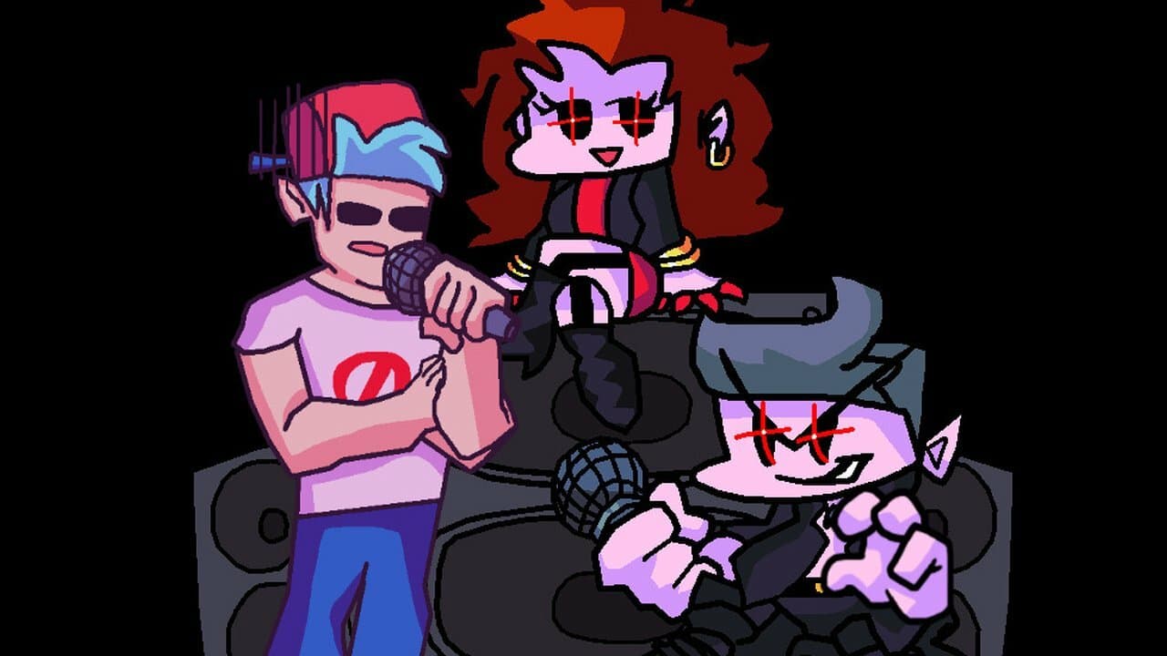 Friday Night Funkin BUT ITS CURSED | FNF Mod | Web Browser Online Port