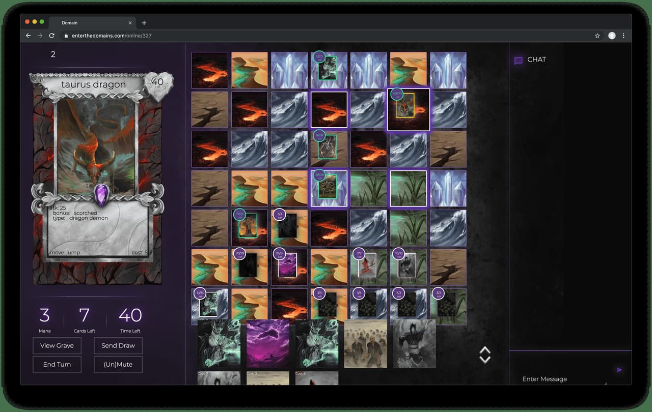 Domain the Trading Card Game screenshot 2