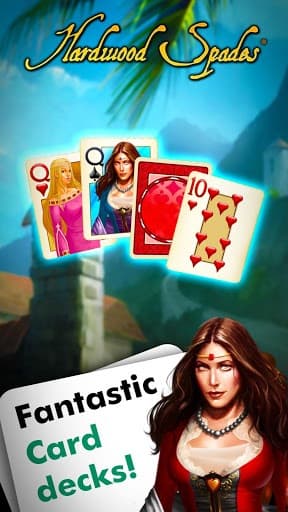 Spades - Hardwood Spades Free screenshot 4