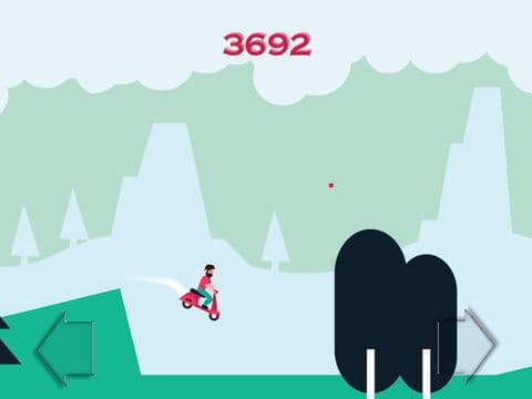 Scooter Rush - Uphill Climbing Bike Race screenshot 2