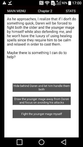 Magium - Text adventure RPG (CYOA) screenshot 4