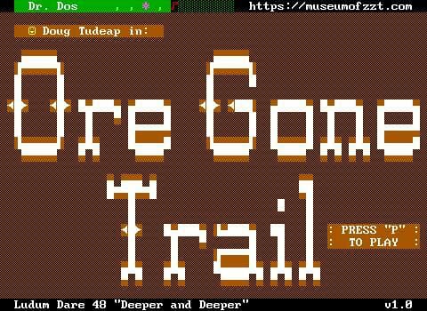 Doug Tudeap in: The Ore Gone Trail