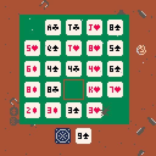 Empty Saloon -- poker solitaire screenshot 2
