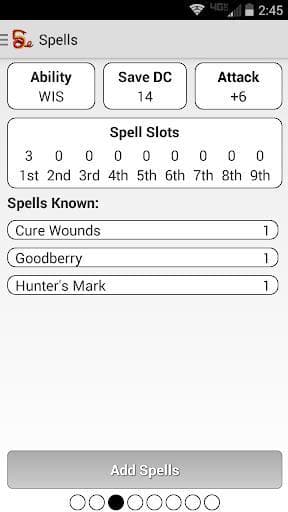 Squire - Character Manager Pro screenshot 6