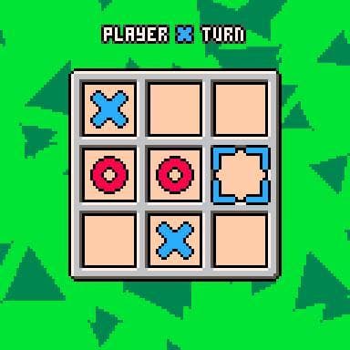 Pico8 TicTacToe screenshot 3