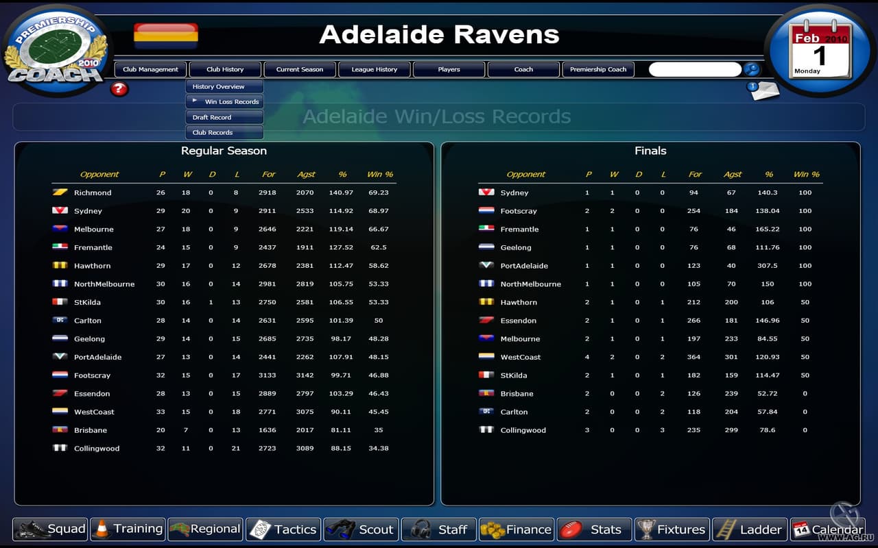 Premiership Coach 2010 screenshot 3