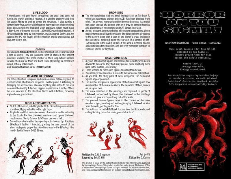 The Horror on Tau Sigma 7