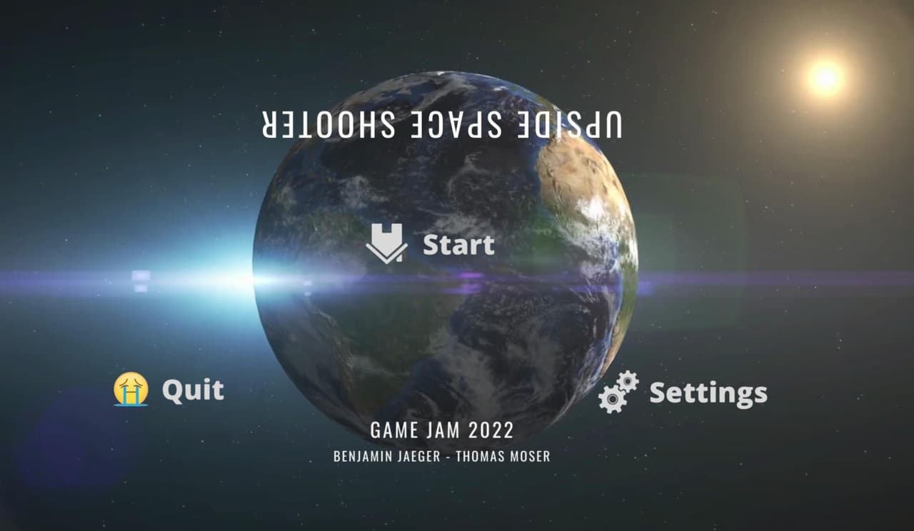 Upside Space shooter