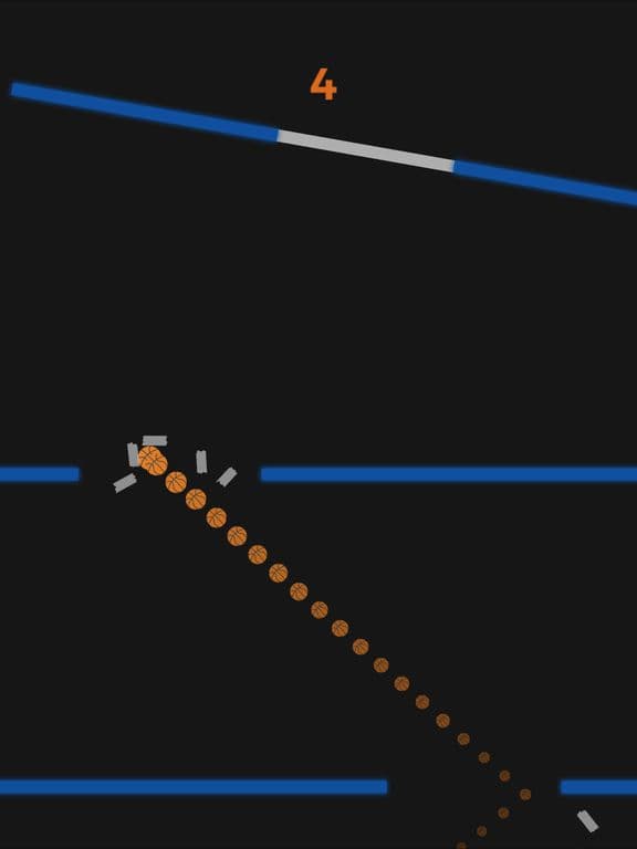 Flying Snake of Balls on Road screenshot 2