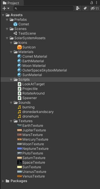 SolarSystemCourse screenshot 2
