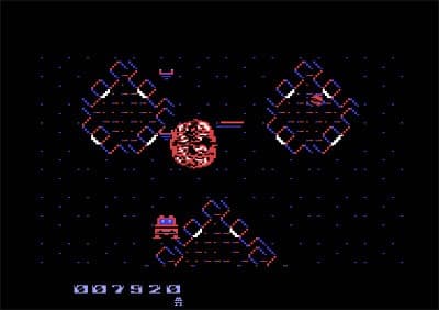 Black Hole 3D (Commodore 64) screenshot 4
