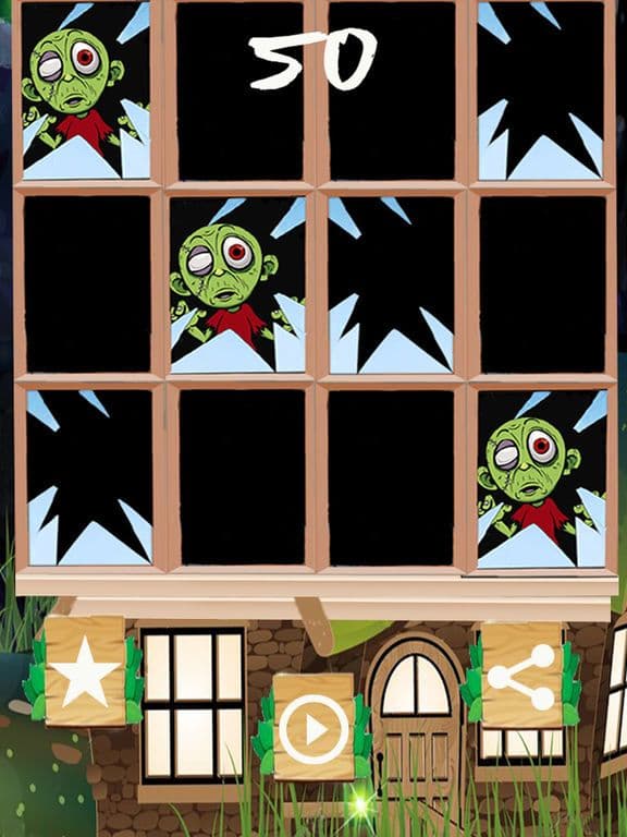 Zombie Tiles Smasher: Dont tap monster tiles