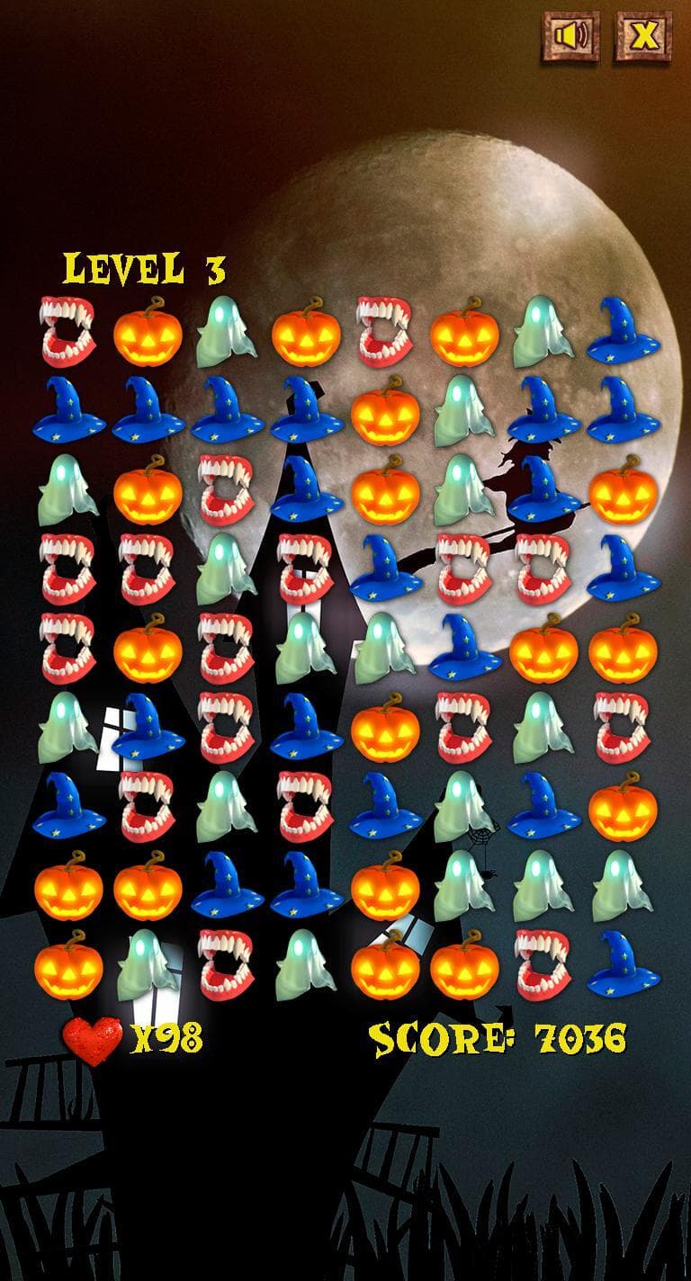 Scary Shapes Matching