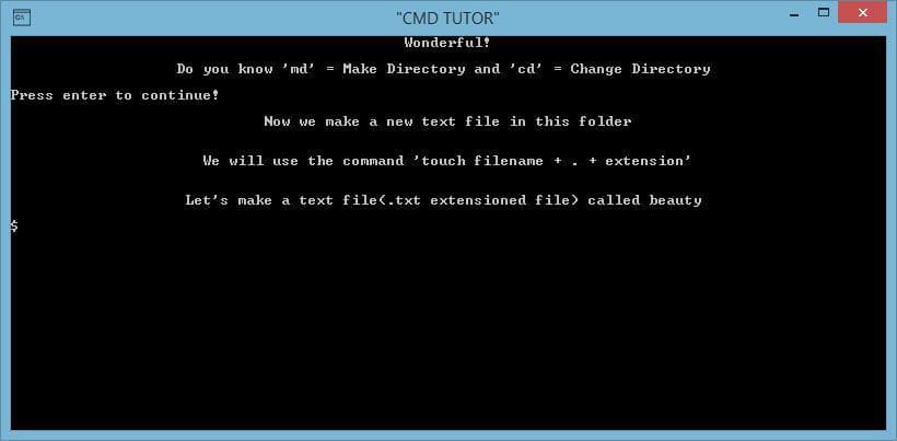 CMD TUTOR screenshot 4