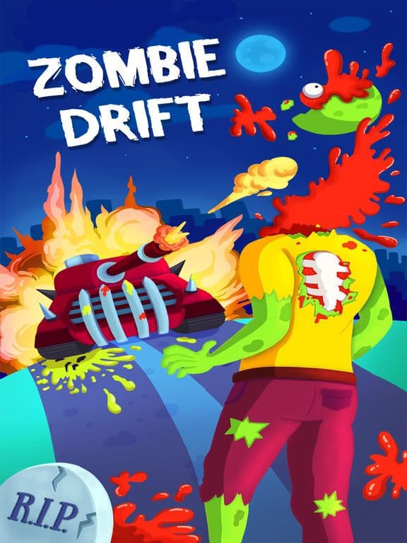 Zombie Drift: Smashy road trip screenshot 2