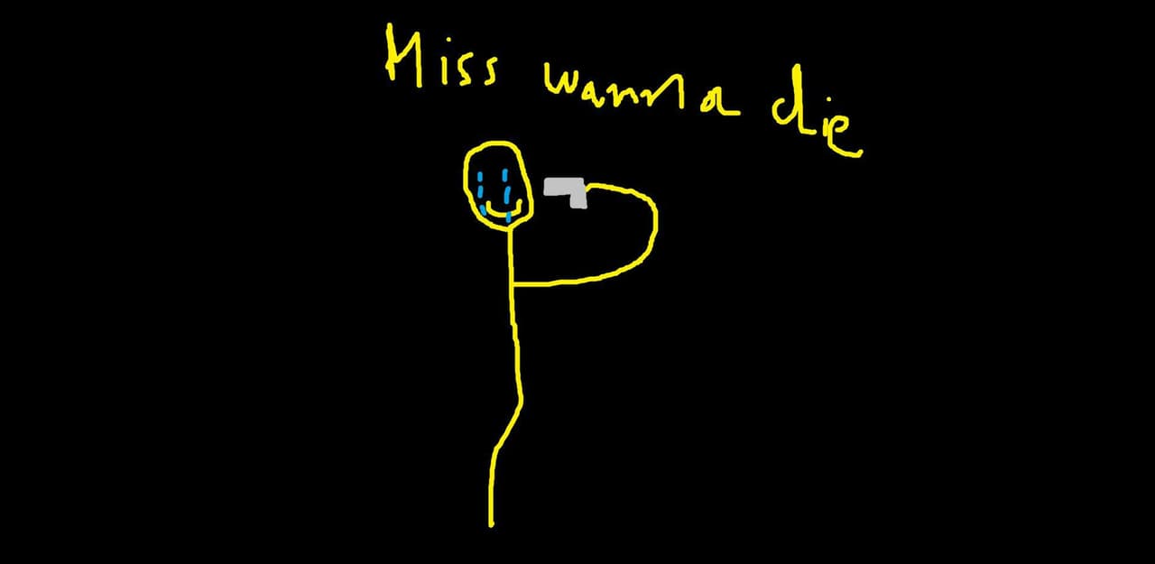 Miss wanna Die meme Lemon Baldi