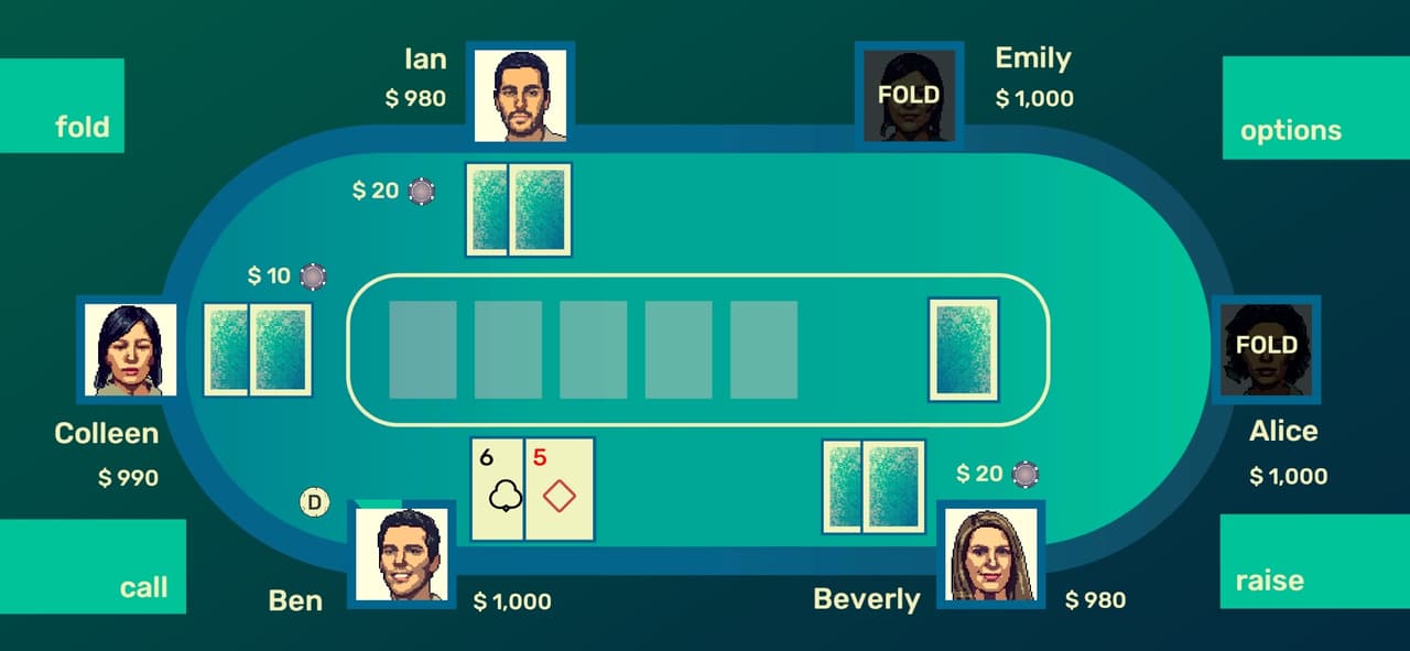 bad beat poker screenshot 3