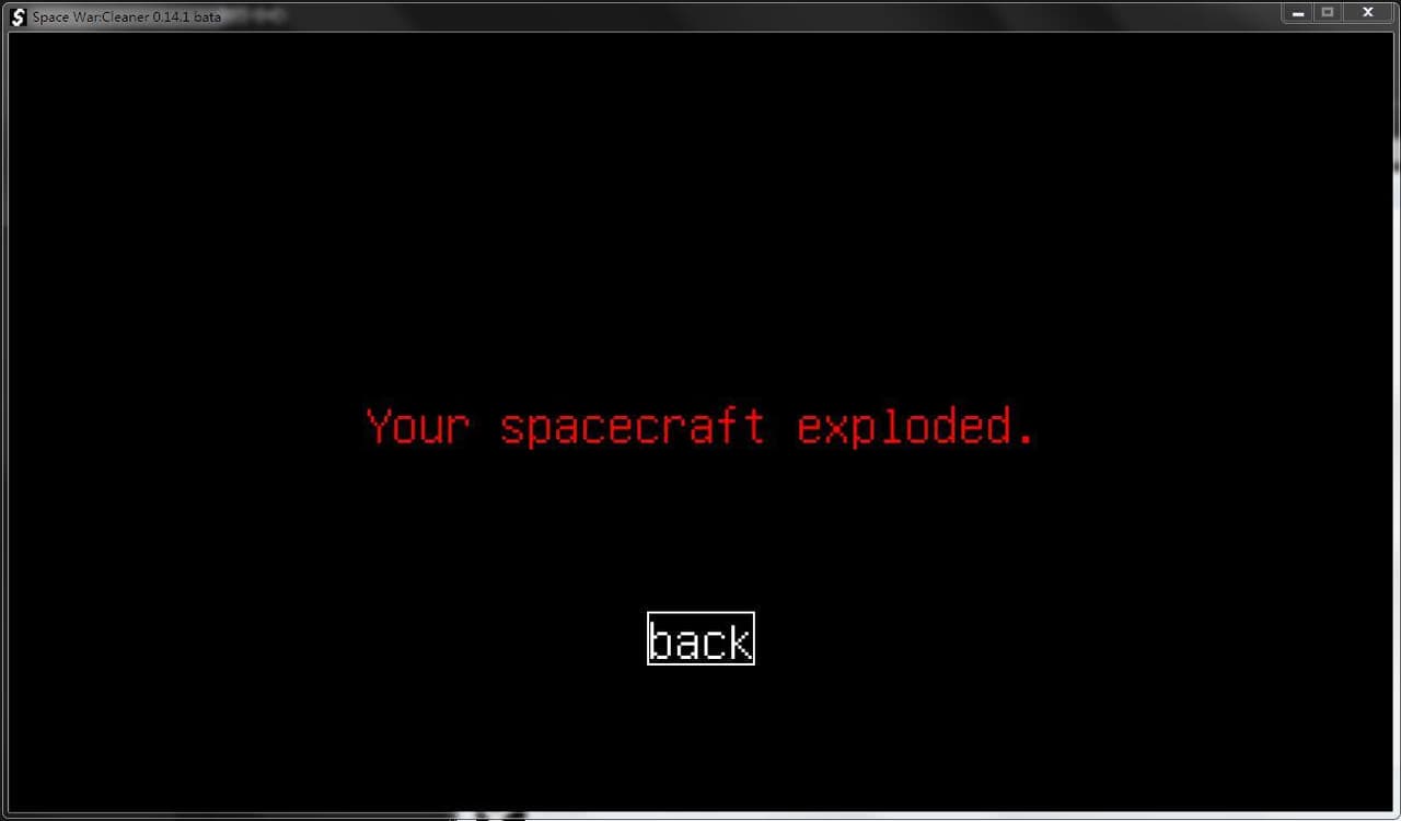 The Space:Cleaner 0.14.2 screenshot 2
