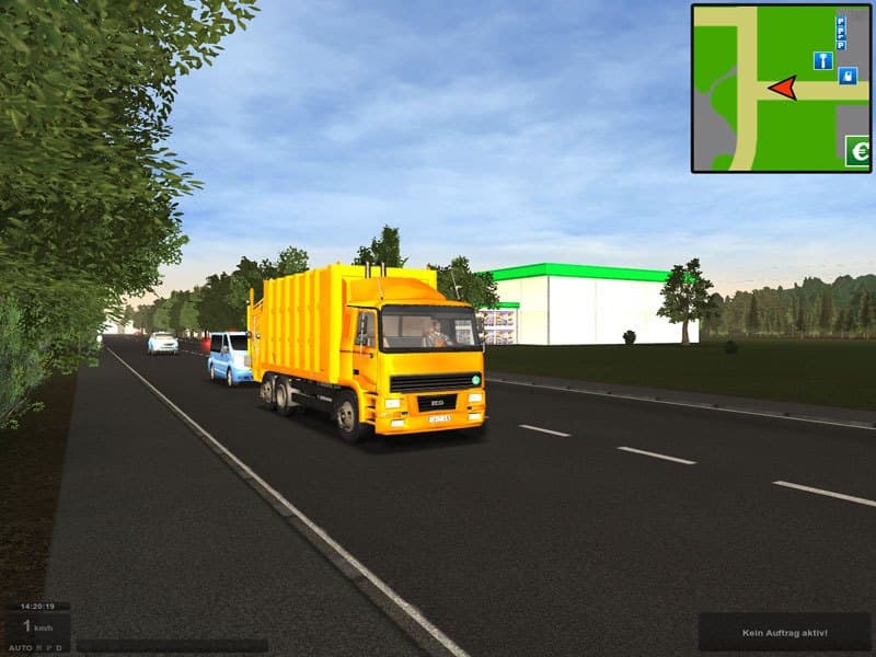 Garbage Truck Simulator 2011 screenshot 2