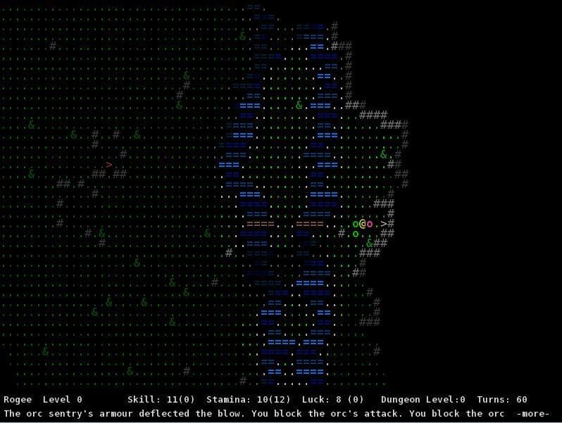 Warlock of Firetop Mountain Roguelike screenshot 3