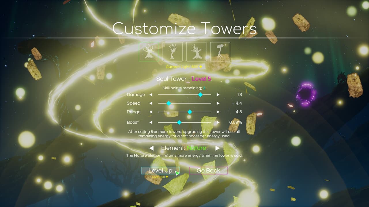 Space Nature Attack Tower Defense screenshot 6