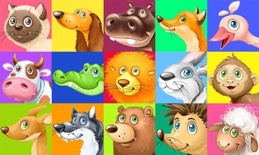 Animal Flashcards for Toddlers: Kids Learn Animals