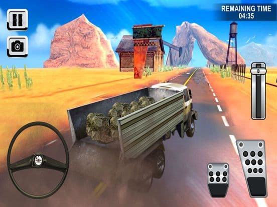 Army Cargo Truck Parking