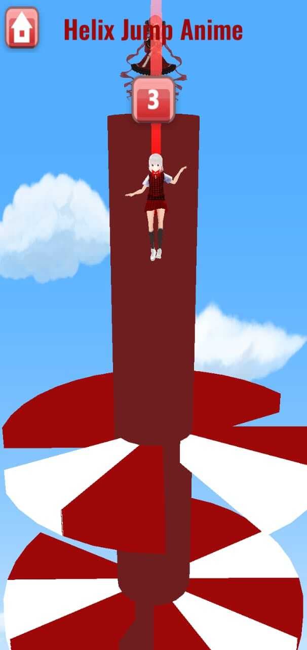 Helix Jump Anime screenshot 4