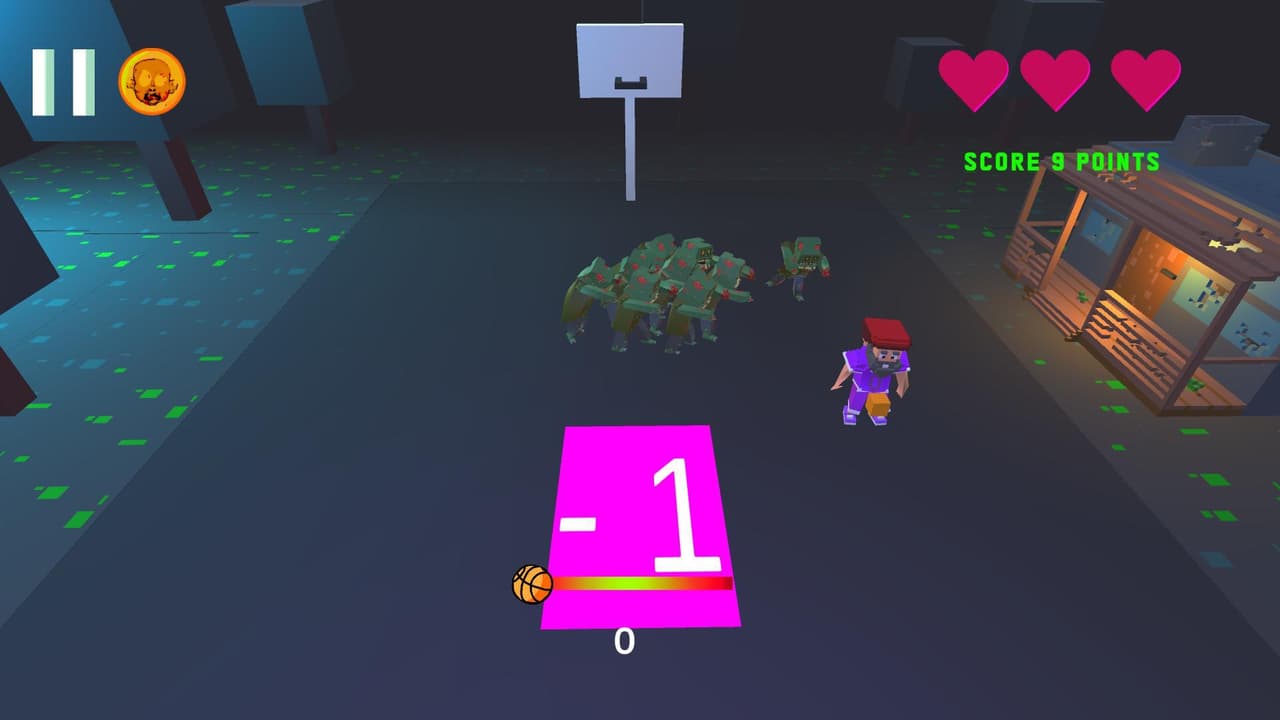 Basketball vs Zombies screenshot 2