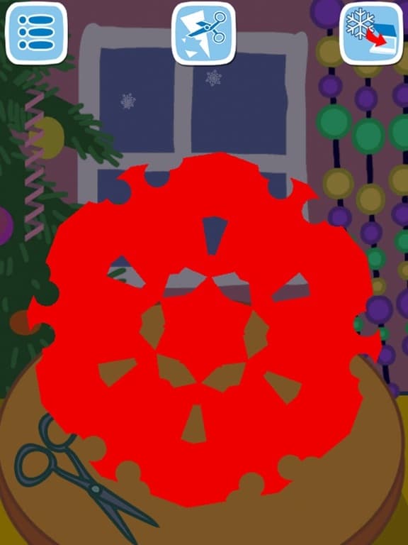 Kids handcraft: Snowflakes. Premium screenshot 5