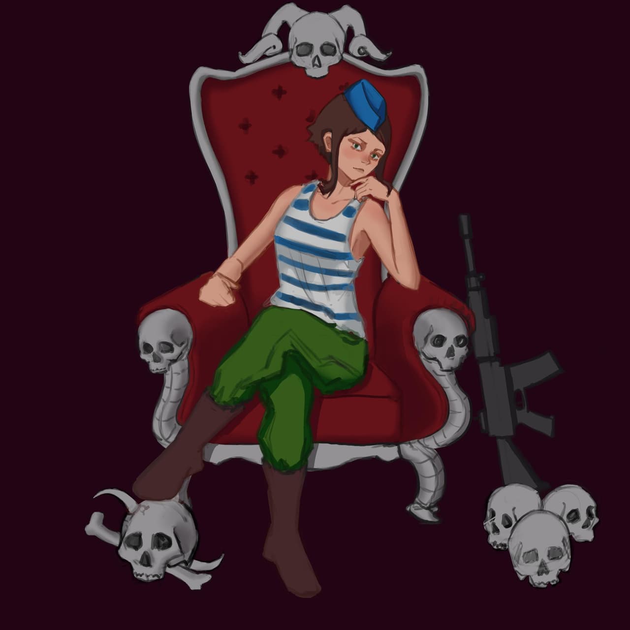 Arya in the pits of Hell