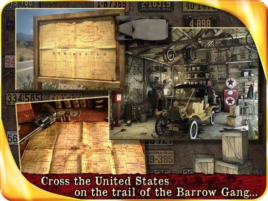 Public Enemies: Bonnie & Clyde (FULL) - Extended Edition - A Hidden Object Adventure screenshot 3