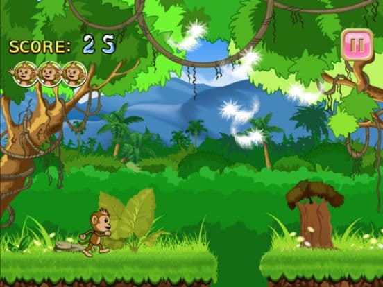 A Baby Monkey Run