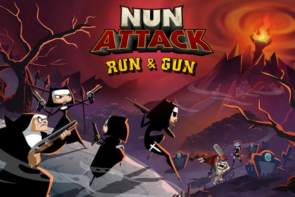 Nun Attack: Run & Gun screenshot 2