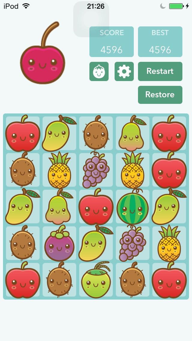 Cartoon Fruit 8192