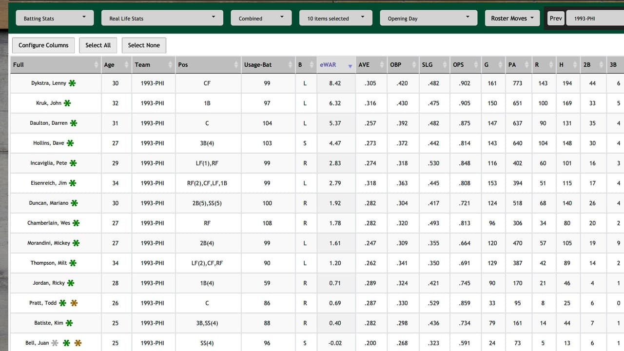 Digital Diamond Baseball V11 screenshot 6