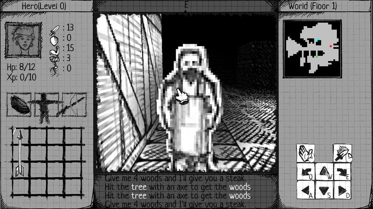 Paper & Ink Dungeon screenshot 2