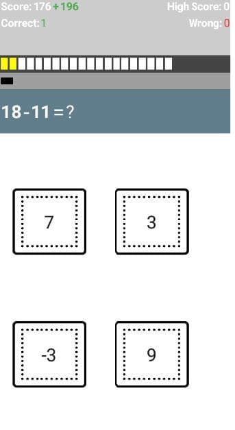 Math Quiz (lakben)