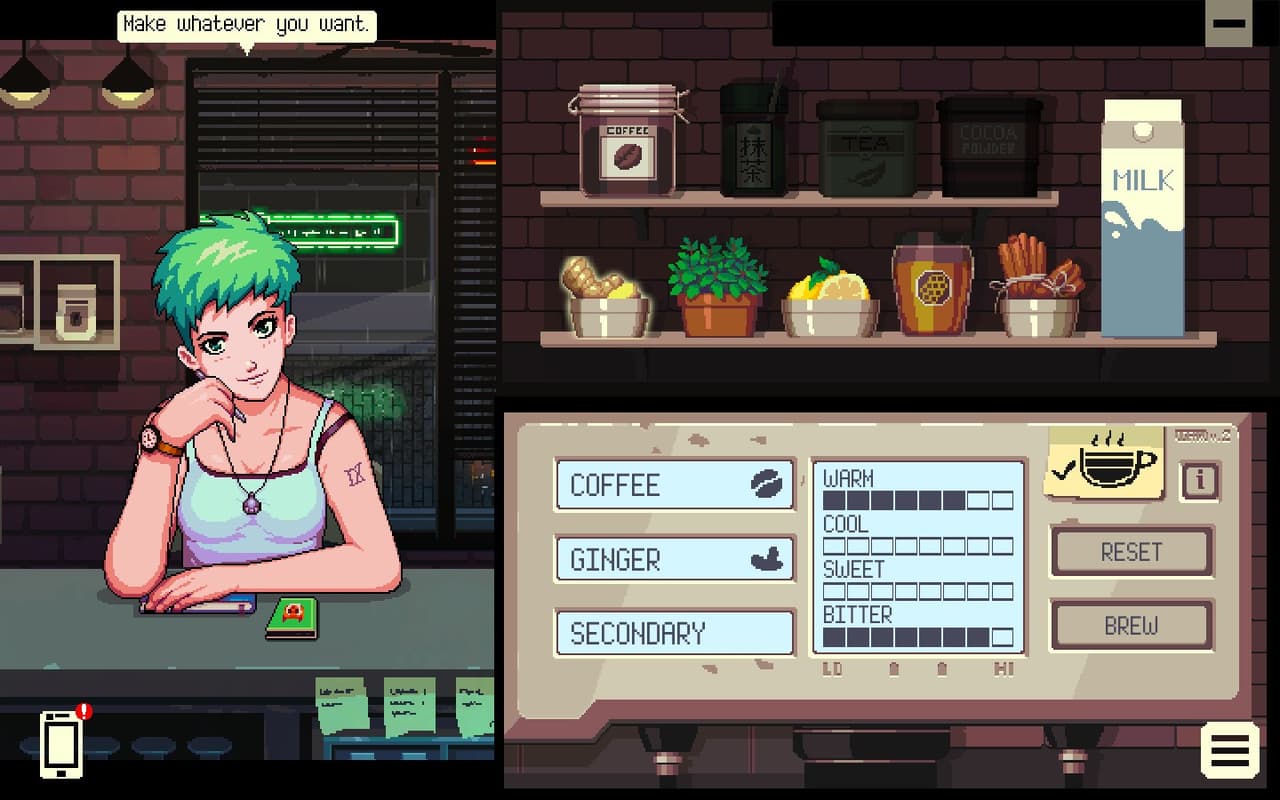 Coffee Talk (itch) (Toge Productions) screenshot 3