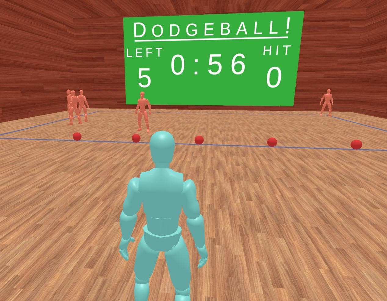 Dodgeball (itch) (kugit) screenshot 2