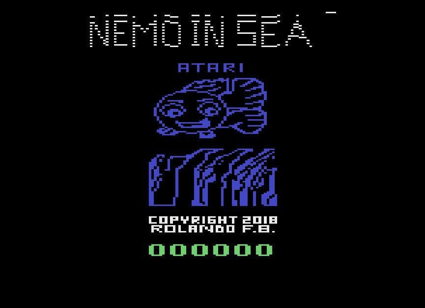 Nemo in Sea (Atari) screenshot 4