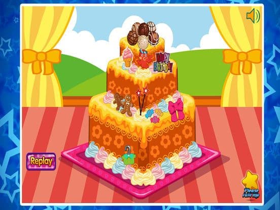 Baby Game-Birthday cake decoration 2 screenshot 2