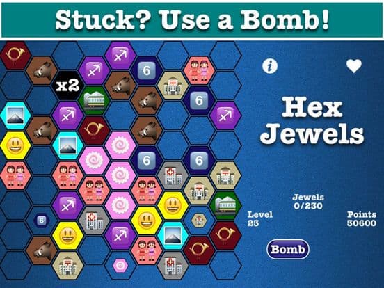 Hex Jewels: Relaxing Logic & Wisdom Mediation Game screenshot 3