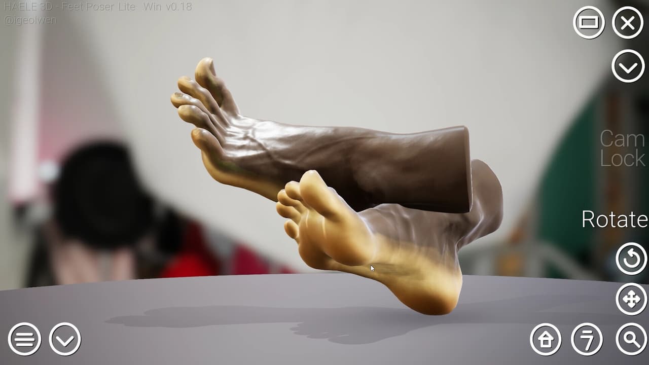 HAELE 3D - Feet Poser Lite screenshot 6
