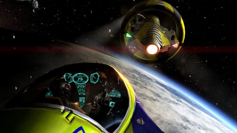 Orbital Racer (itch) screenshot 2