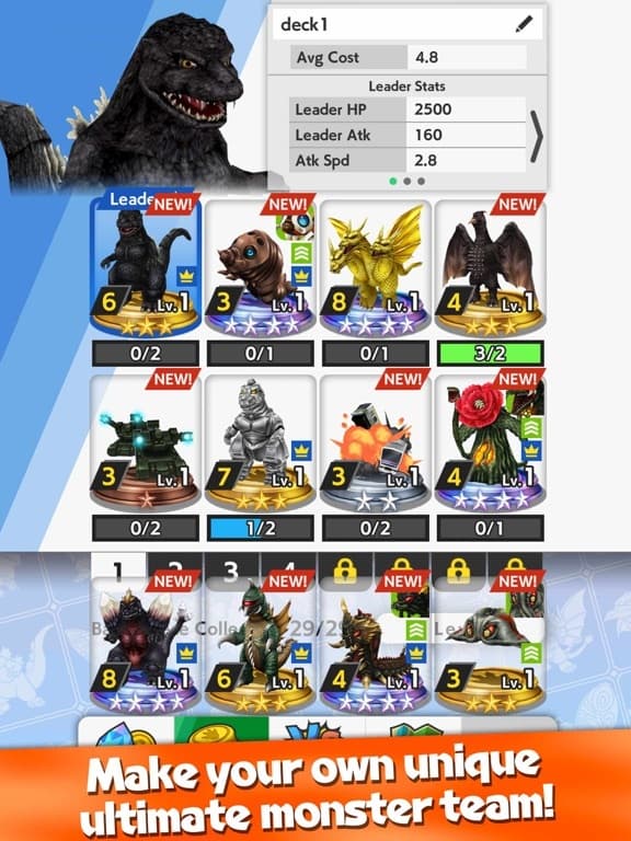 GODZILLA BATTLE LINE screenshot 3